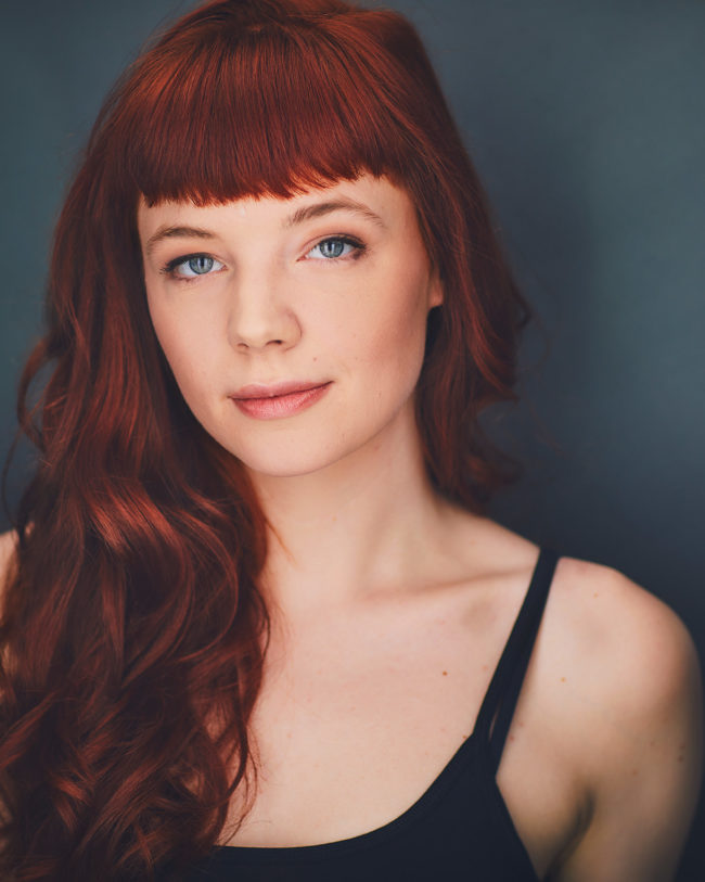 redheaded actress